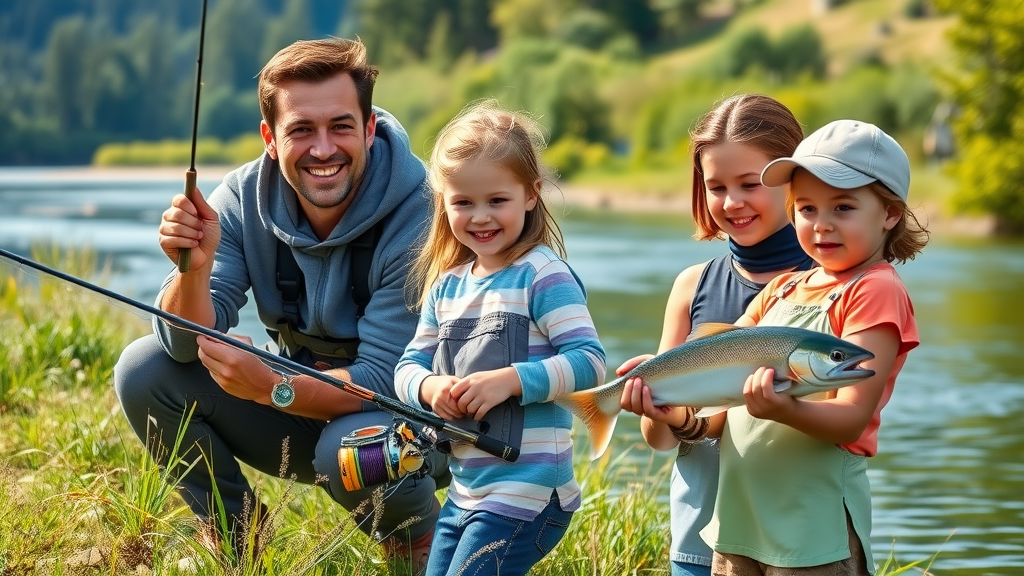 family learning fishing techniques snohomish river sound fishing guided fishing