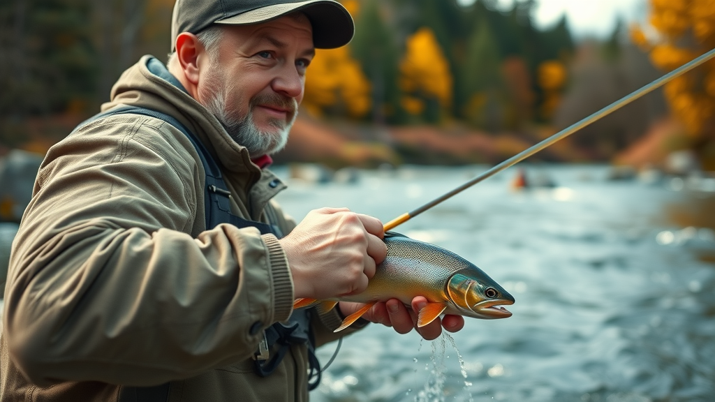 angler casting on snohomish river autumn salmon fishing tackle and gear snohomish river